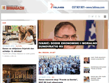 Tablet Screenshot of bhmagazin.com